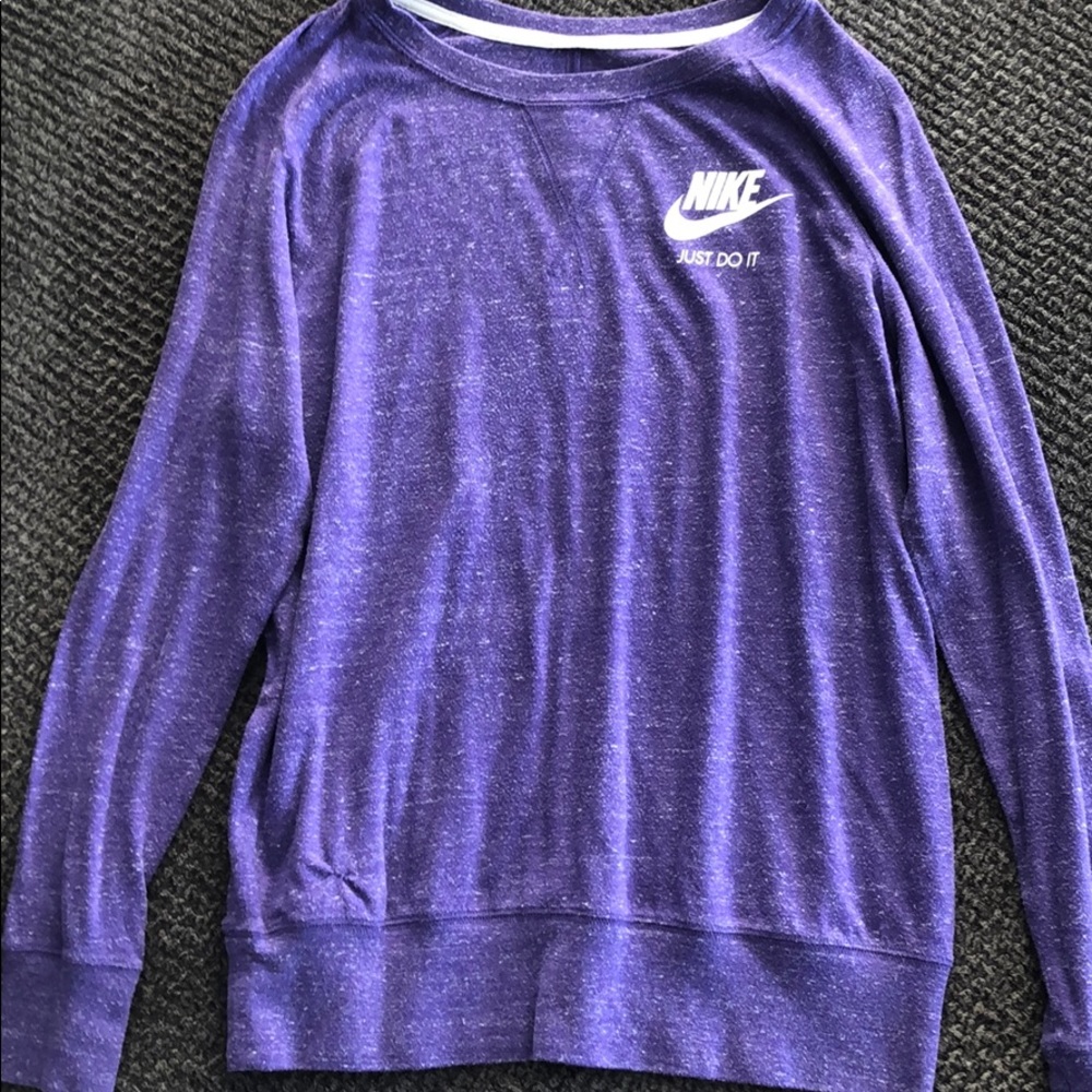 Nike purple longsleeve